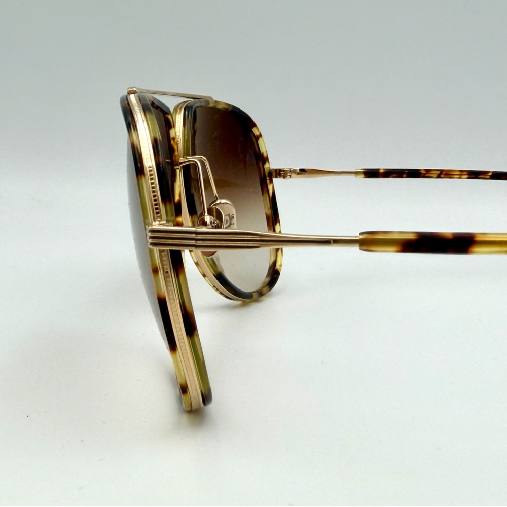 Dita “Condor Two” Tortoise Shell Aviator Sunglass… - image 5